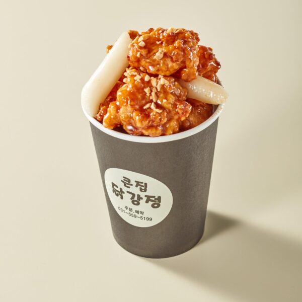 큰집닭강정 큰컵 닭강정